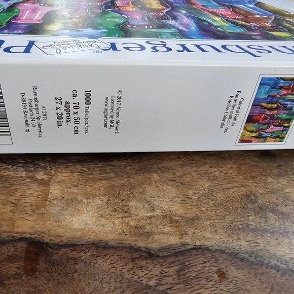Ravensburger 1000 Piece Jigsaw Puzzle Colorful Bottles By Aimee Stewart COMPLETE - Picture 6 of 9